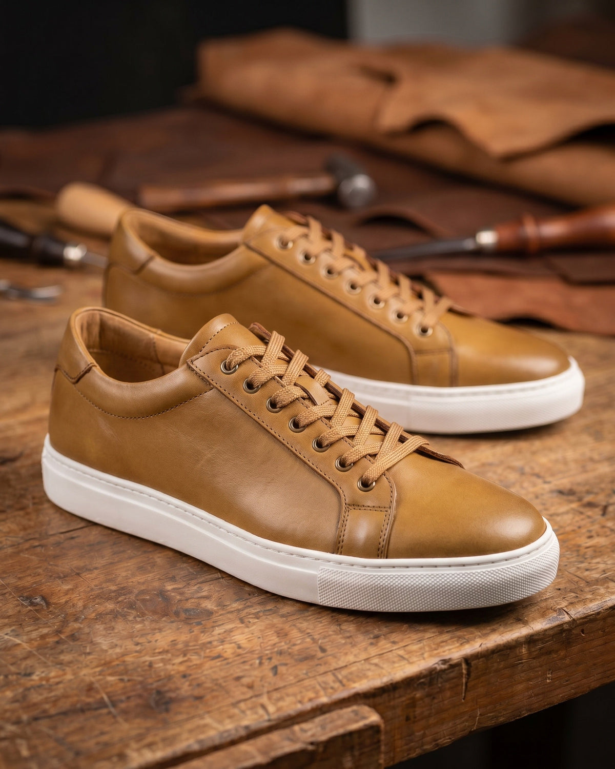 Antonio Leather Sneaker