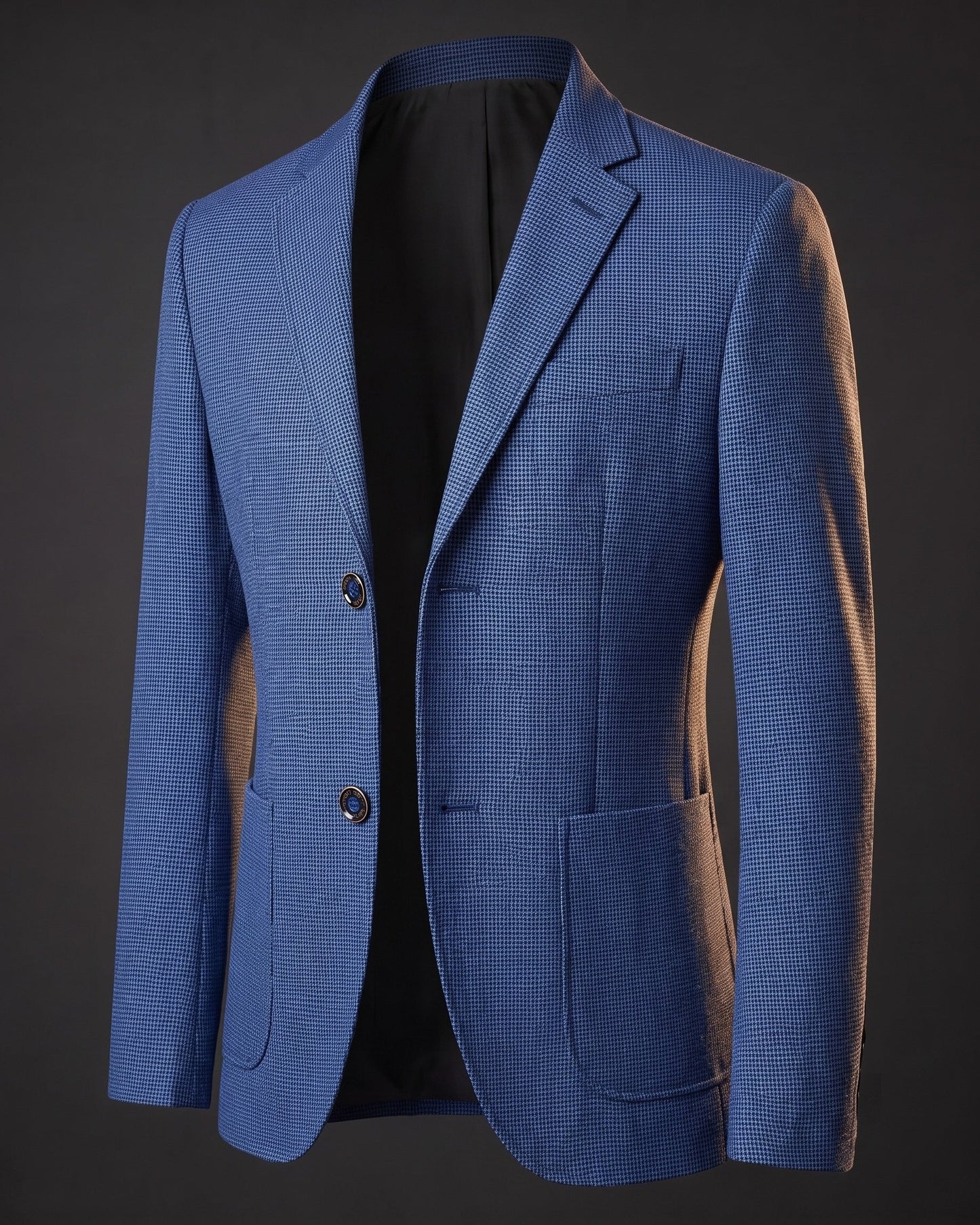 Ricardo Micro-Houndstooth Blazer